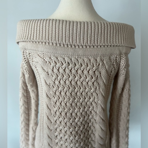 Intermix Adalene Off Shoulder Knit Sweater - Picture 7 of 15
